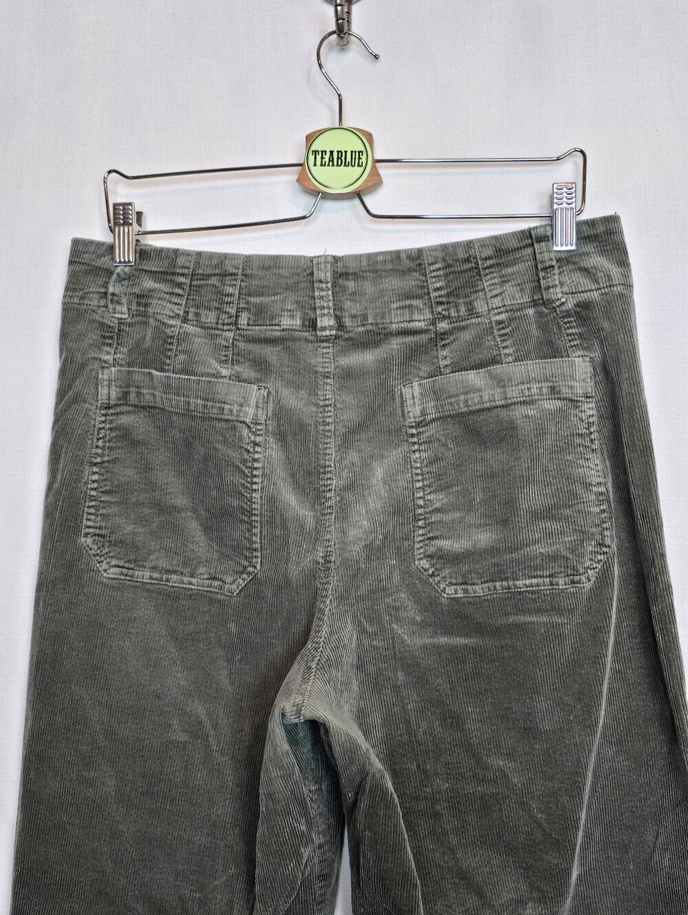 Maeve Colette Corduroy Crop Wide-Leg Pants 32 Retro - Picture 9 of 13